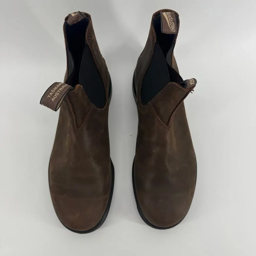 Blundstone 1911 Tobacco Suede Mens Boot AUS 10 US 11 NEW Waxed Chelsea Slip-On